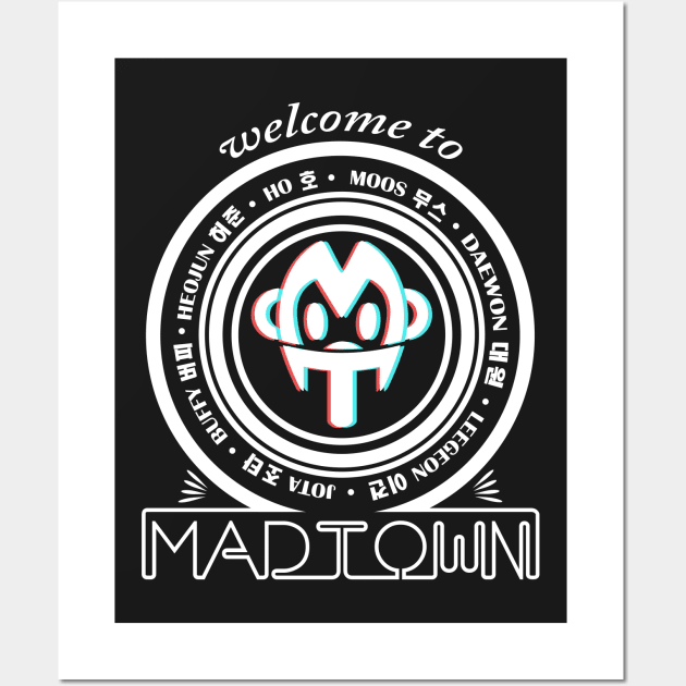 Madtown Logo - Welcome v2 Wall Art by JO_D_D